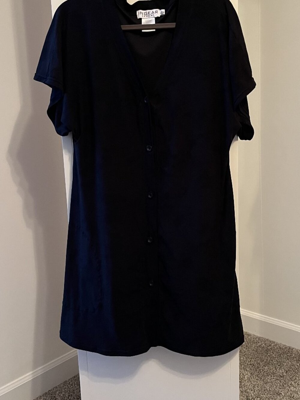 Women's Black Resort/Beach Cover Up - Size Large
